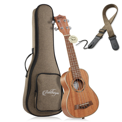 21-inch Solid Mahogany Soprano Ukulele